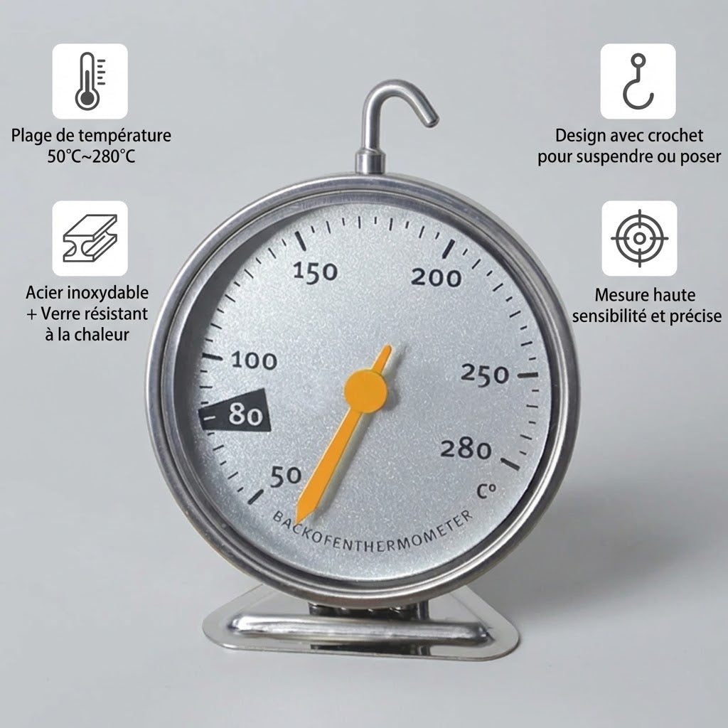 Thermomètre pour le four