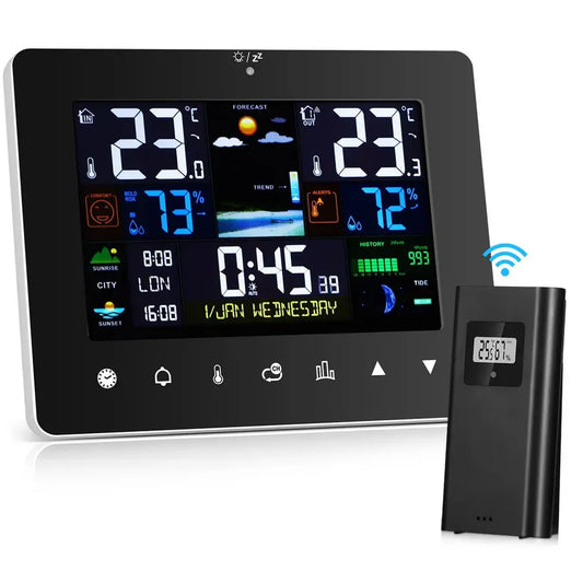 presentation station meteo sans fil interieur exterieur