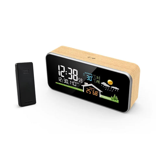 station météo réveil avec capteur