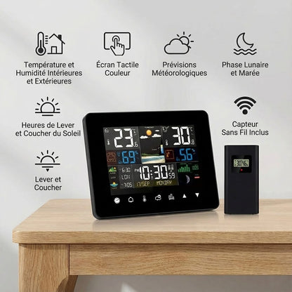 station météo sans fil intérieur extérieur