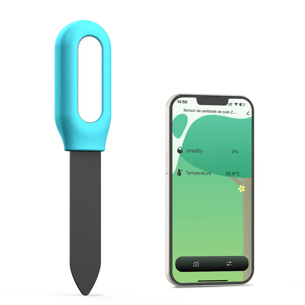 un thermomètre de sol