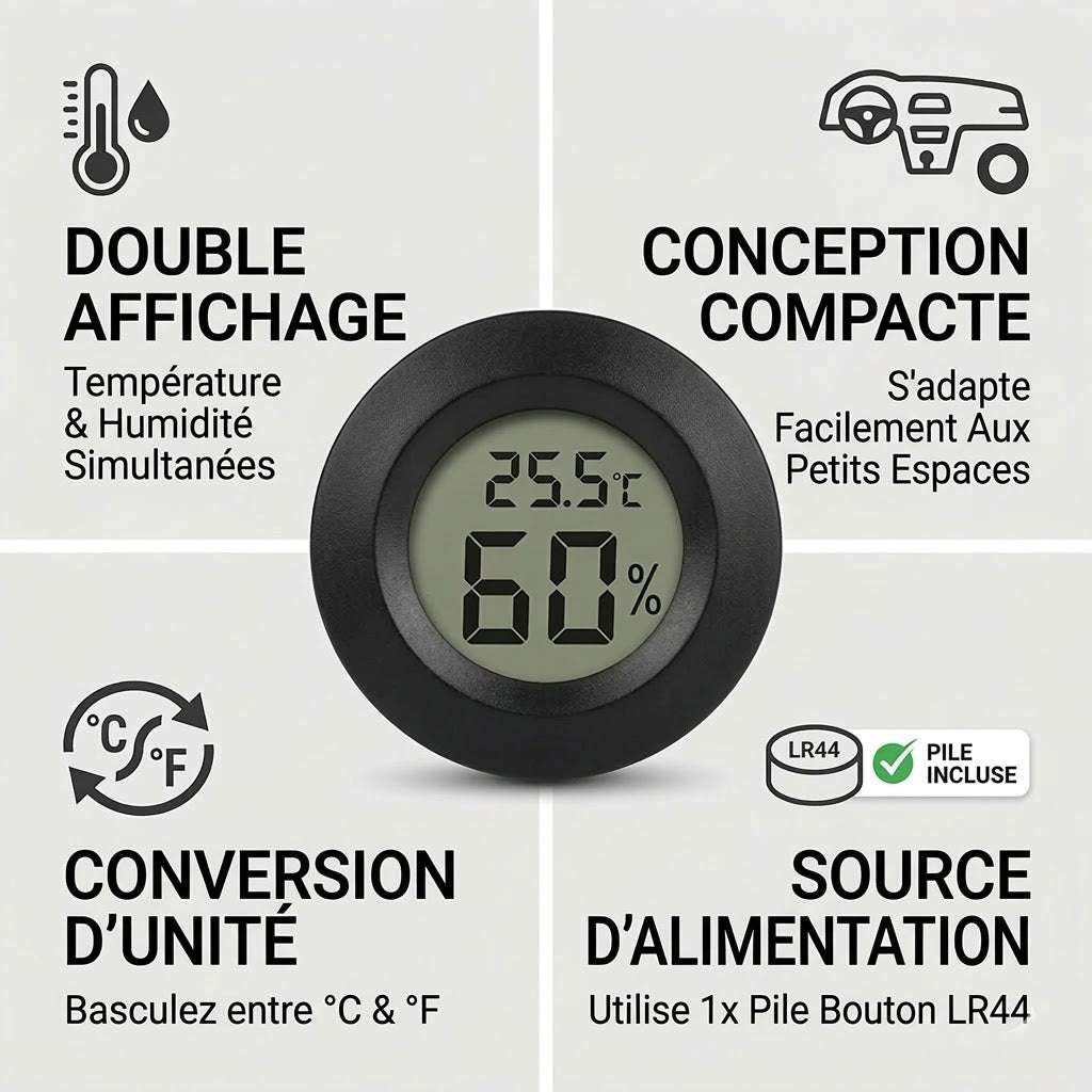 thermomètre pour le frigo