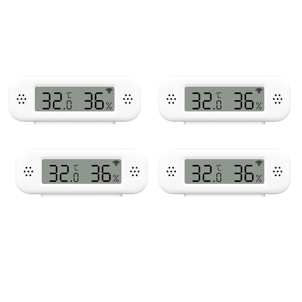 thermomètre intérieur connecté avec 4  capteurs
