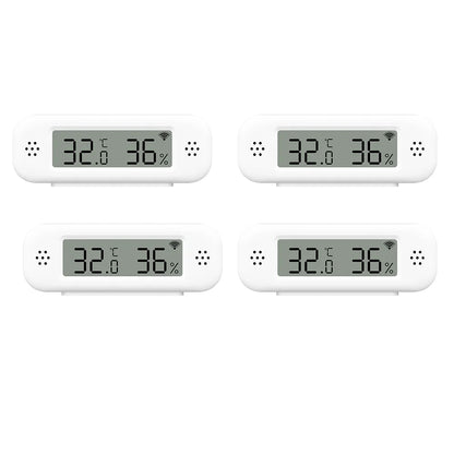 thermomètre intérieur connecté avec 4  capteurs