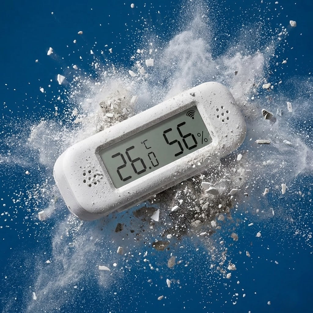 thermomètre intérieur connecté au téléphone