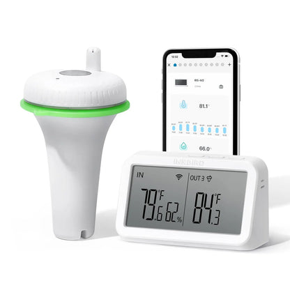thermomètre piscine connecté qui flotte
