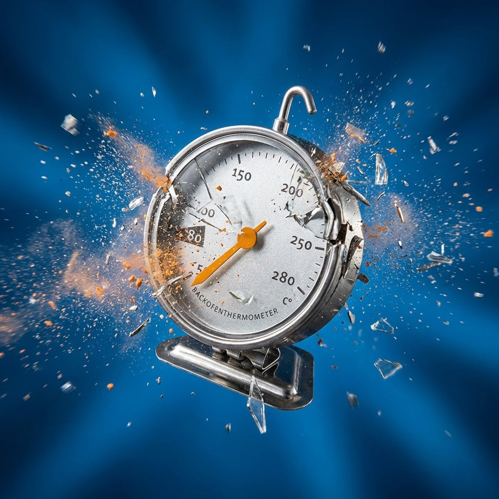 thermomètre pour le four en métal