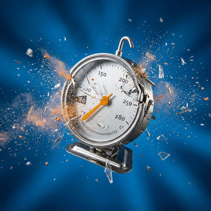 thermomètre pour le four en métal