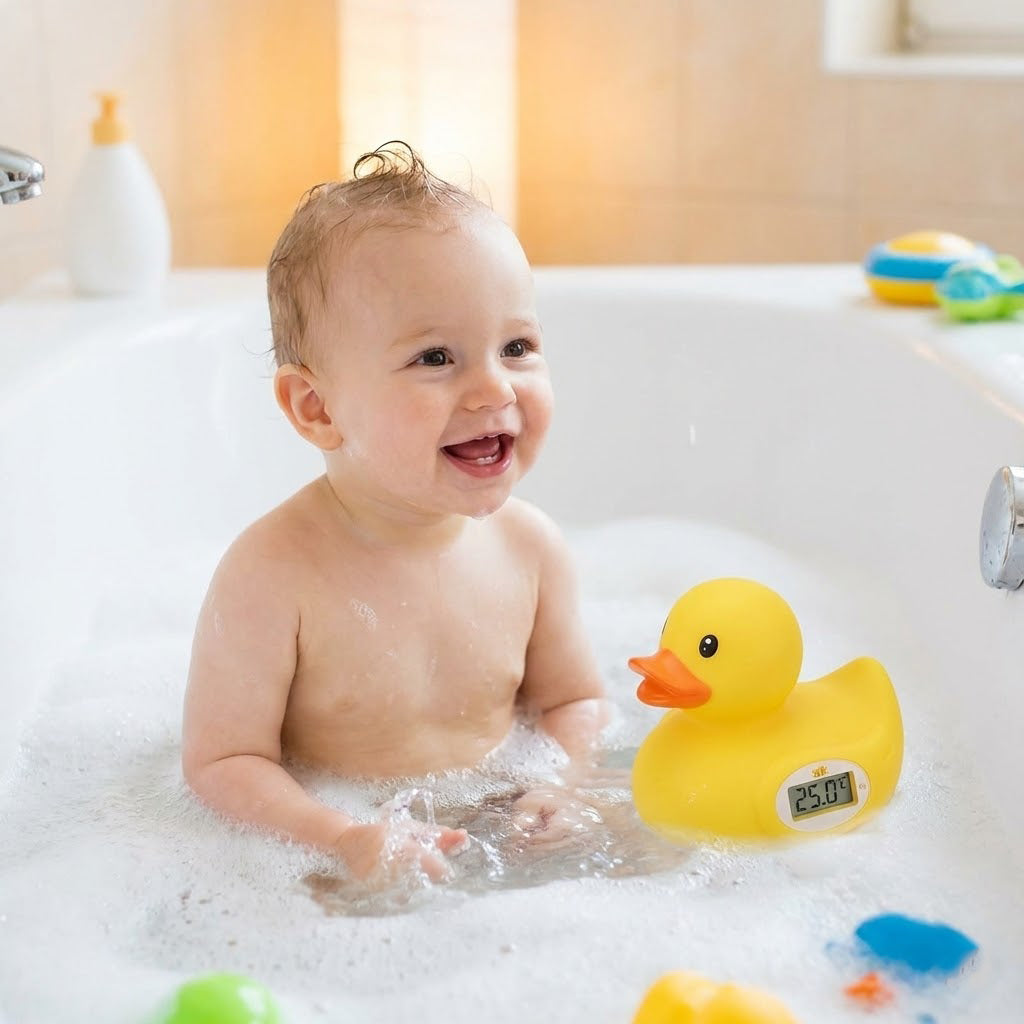 thermomètre bain bébé