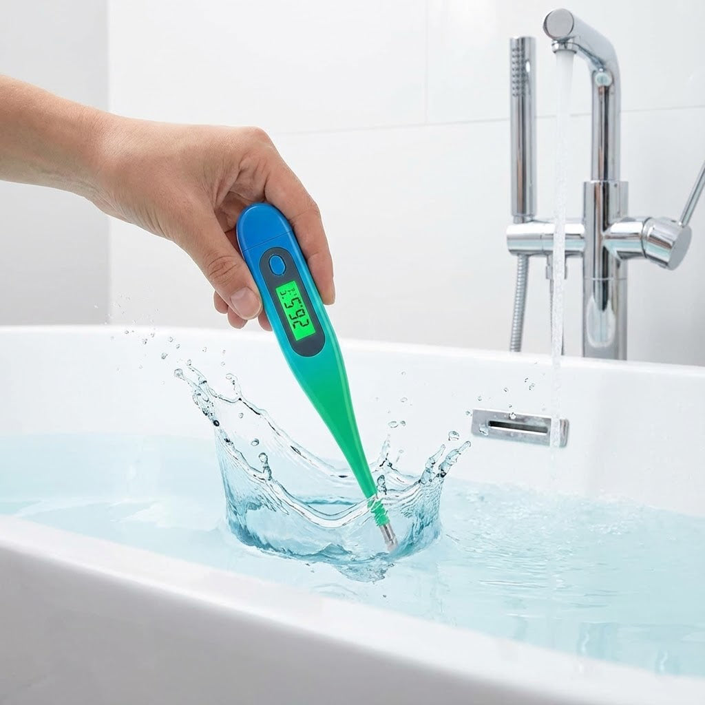 thermomètre bain digital