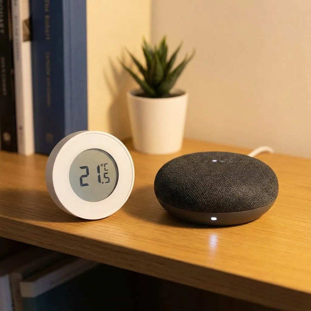 thermomètre connecté enceinte