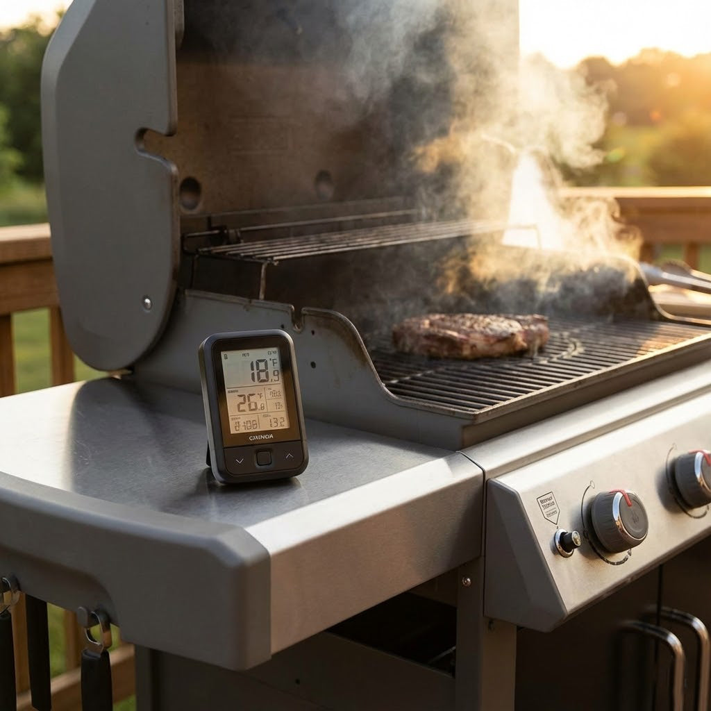 un thermomètre pour la cuisson