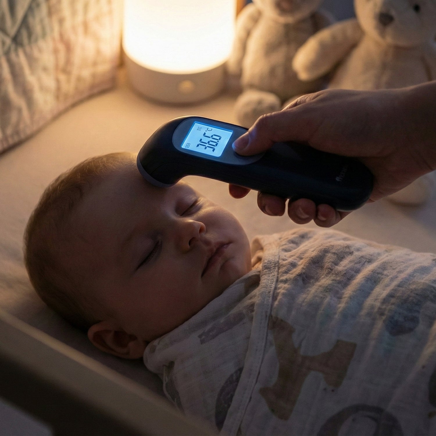 thermomètre frontal bébé
