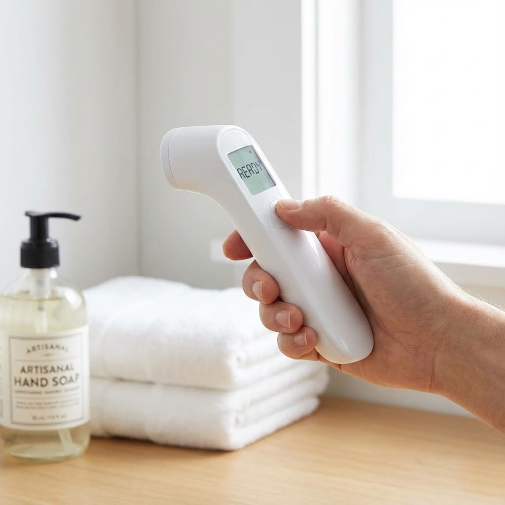 thermomètre frontal sans contact